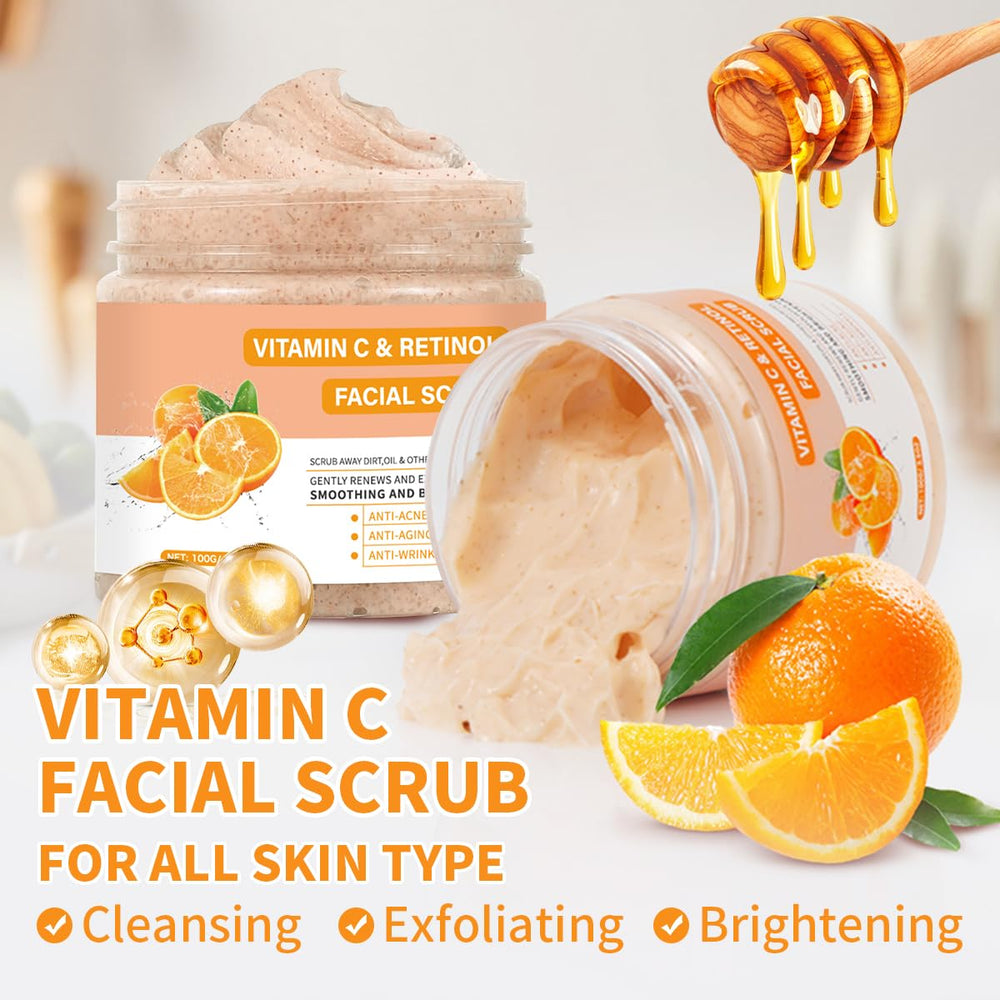IREV exfoliating cleanser with retinol close-up shows smooth finish.