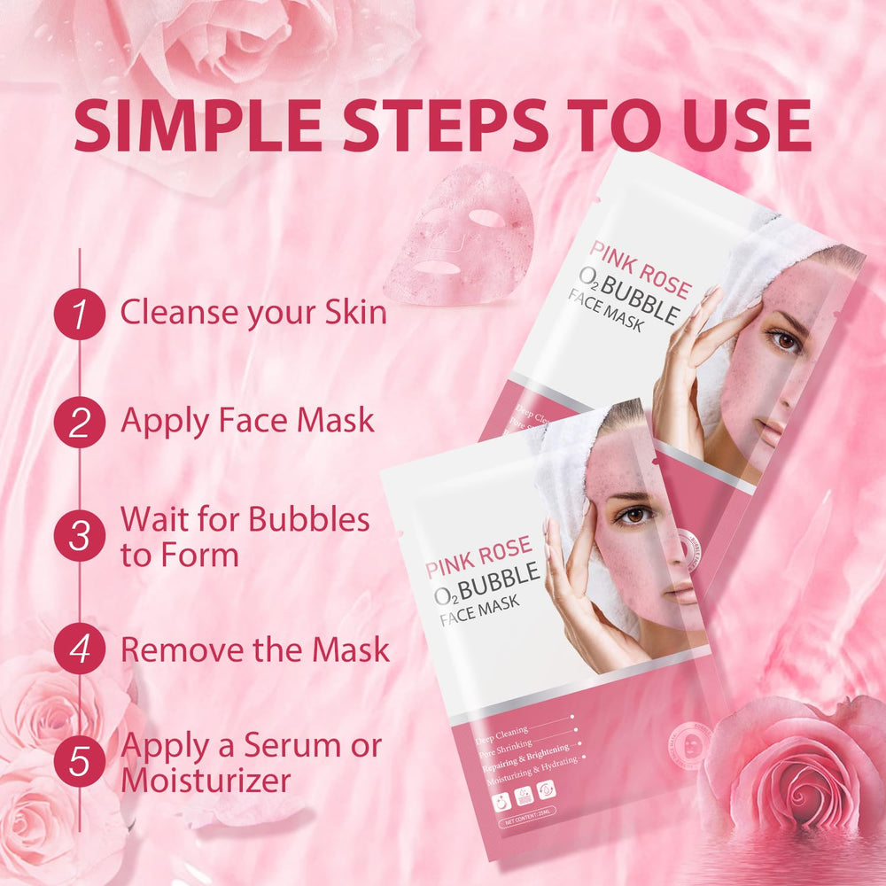 IREV packaging box displaying ten masks for convenient skincare routine.