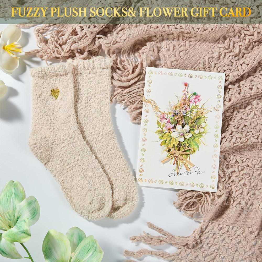 IRINXL plush socks give all-day cozy warmth and comfort