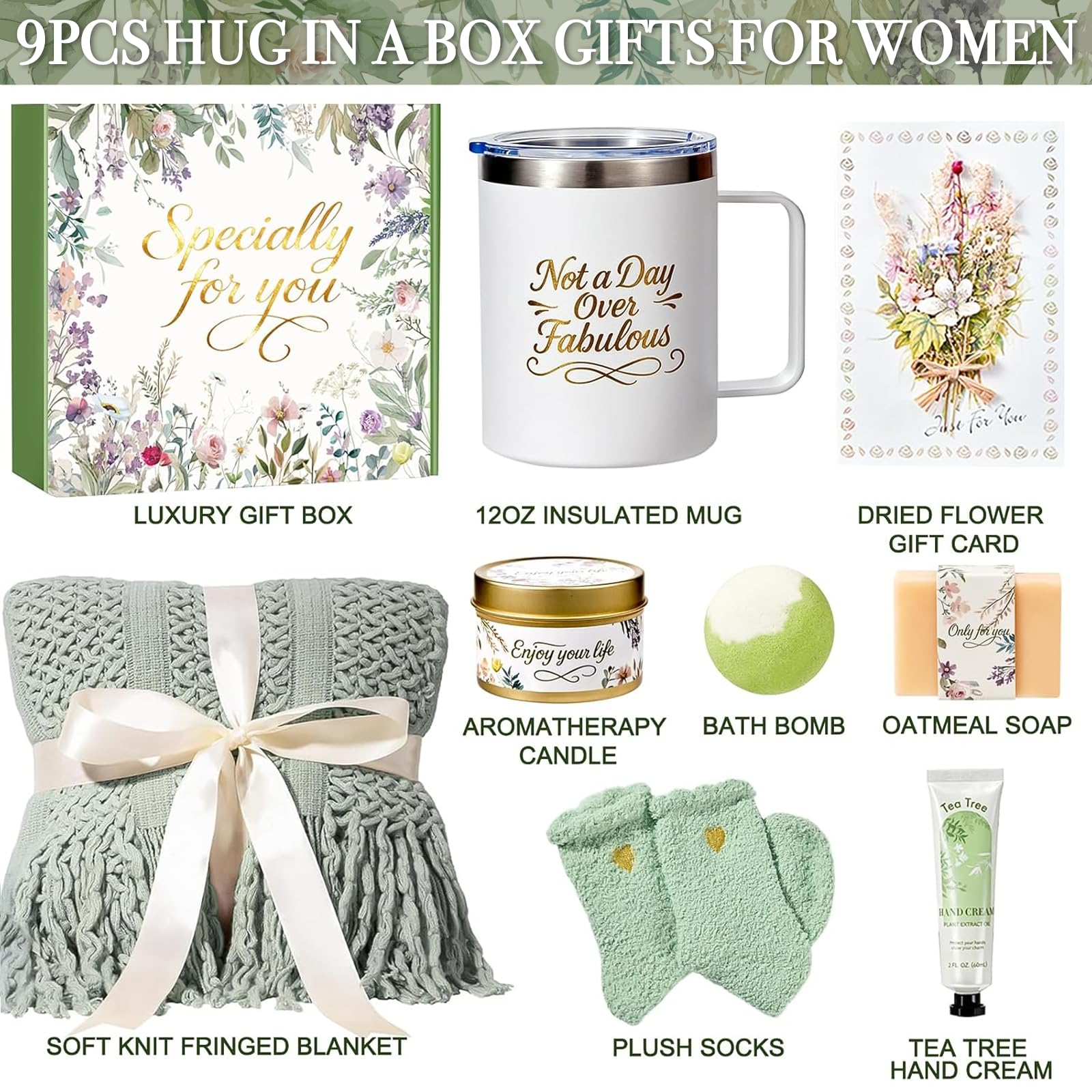 IRINXL spa gift box mug, insulated for long-lasting hot or cold drinks.