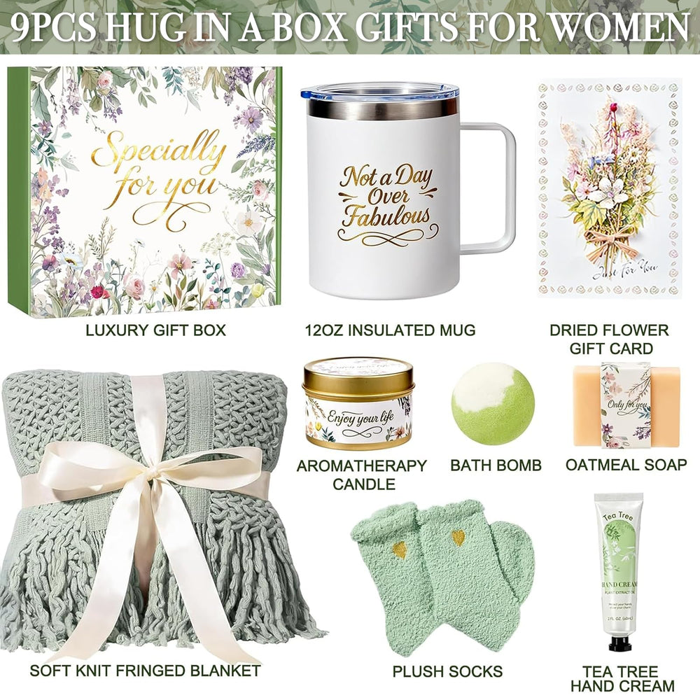 IRINXL spa gift box mug, insulated for long-lasting hot or cold drinks.