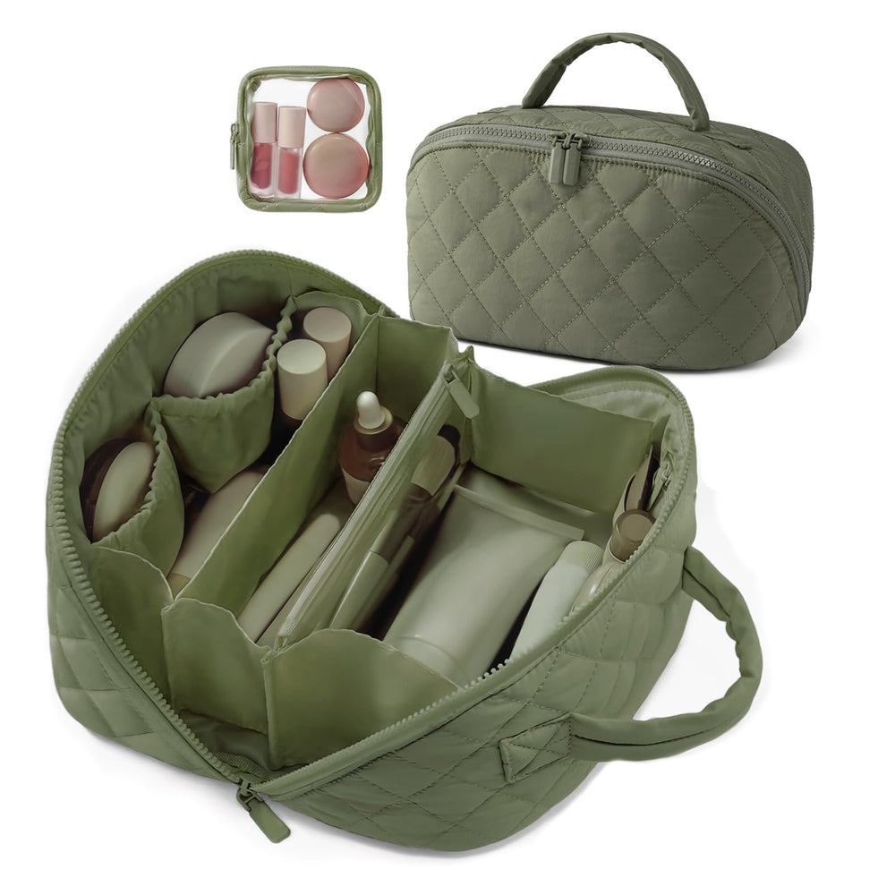 IrisCargo Toiletry Bag wide-open layout for instant access and visibility