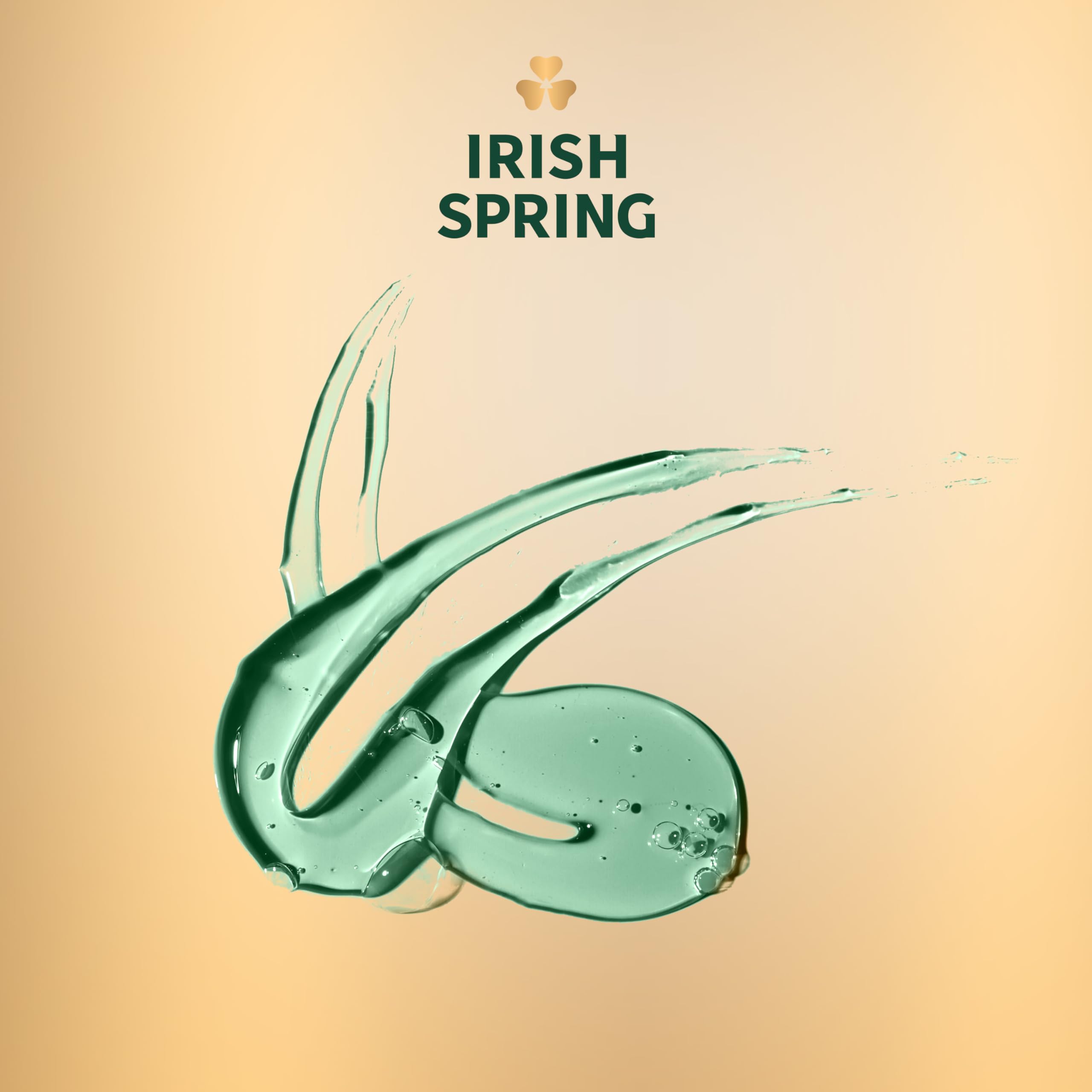 Thick lather from Irish Spring Aloe Mist highlights cleansing performance.