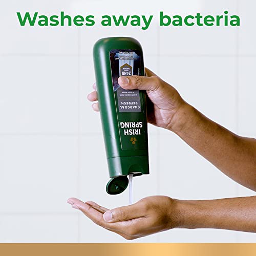 Irish Spring Paraben-free and phthalate-free feature graphic emphasizing safer formula.