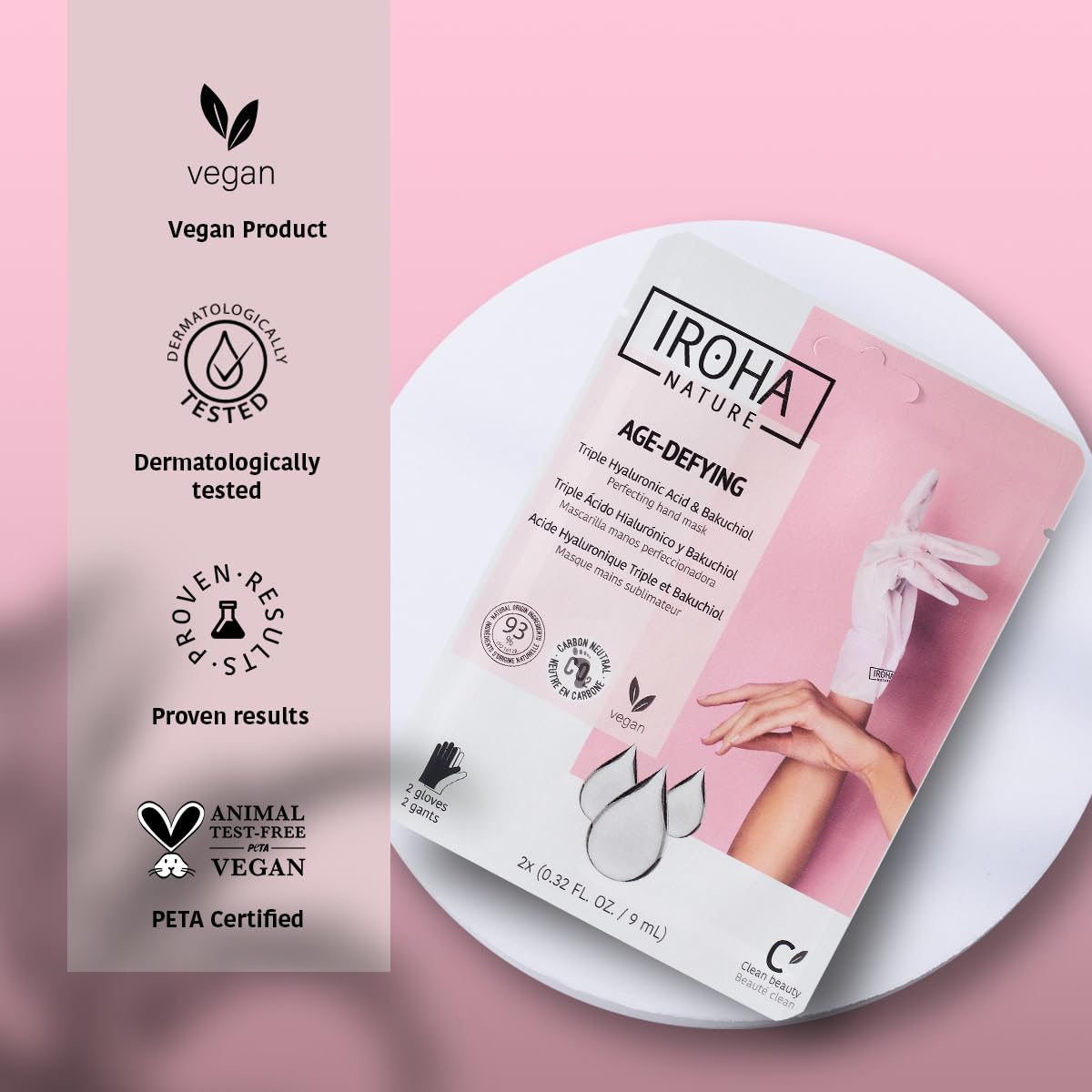 IROHA NATURE four-pairs pack visual packaging