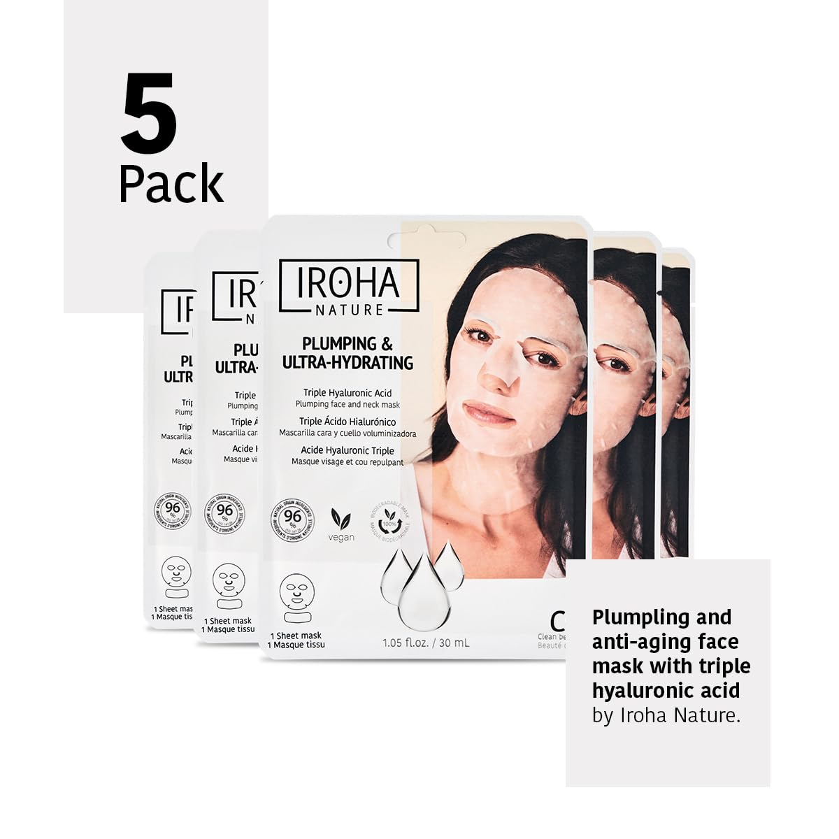 Centella Asiatica soothing component helps reduce irritation during use.