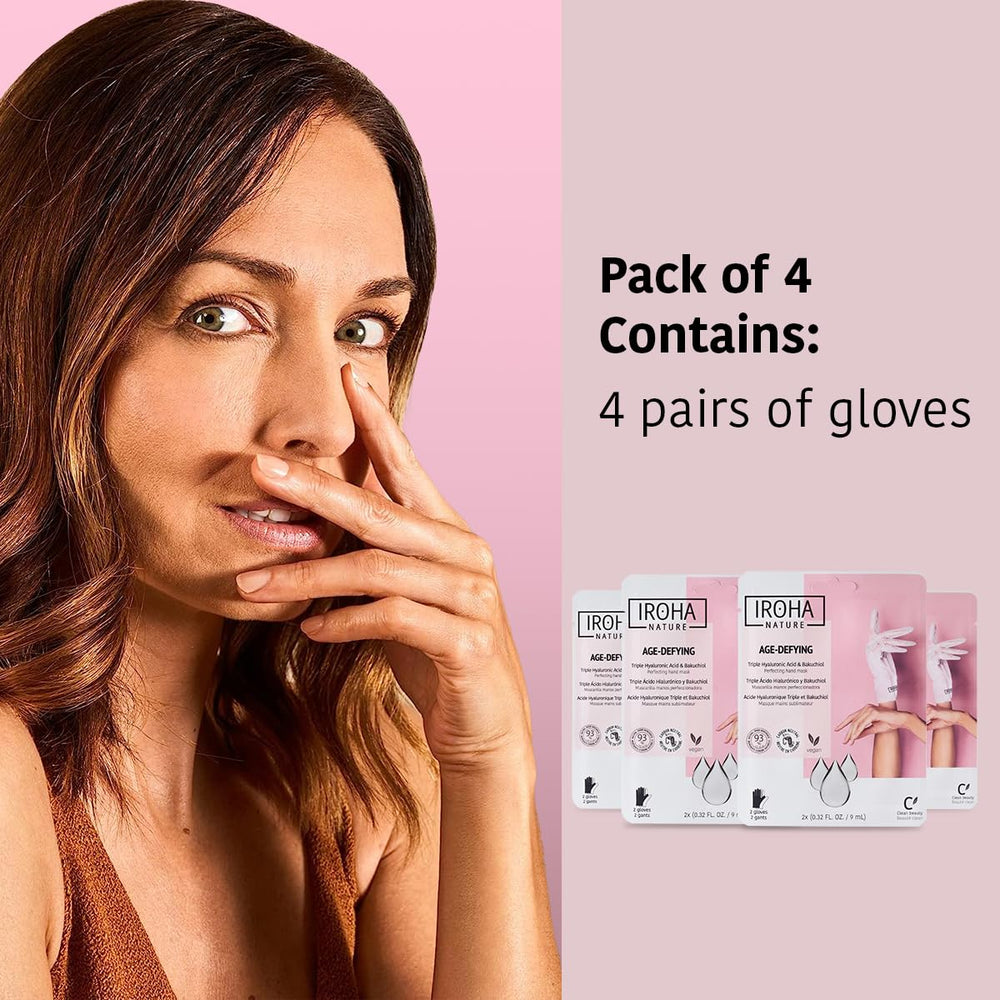 IROHA NATURE results preview hydrated and firmer-looking hands