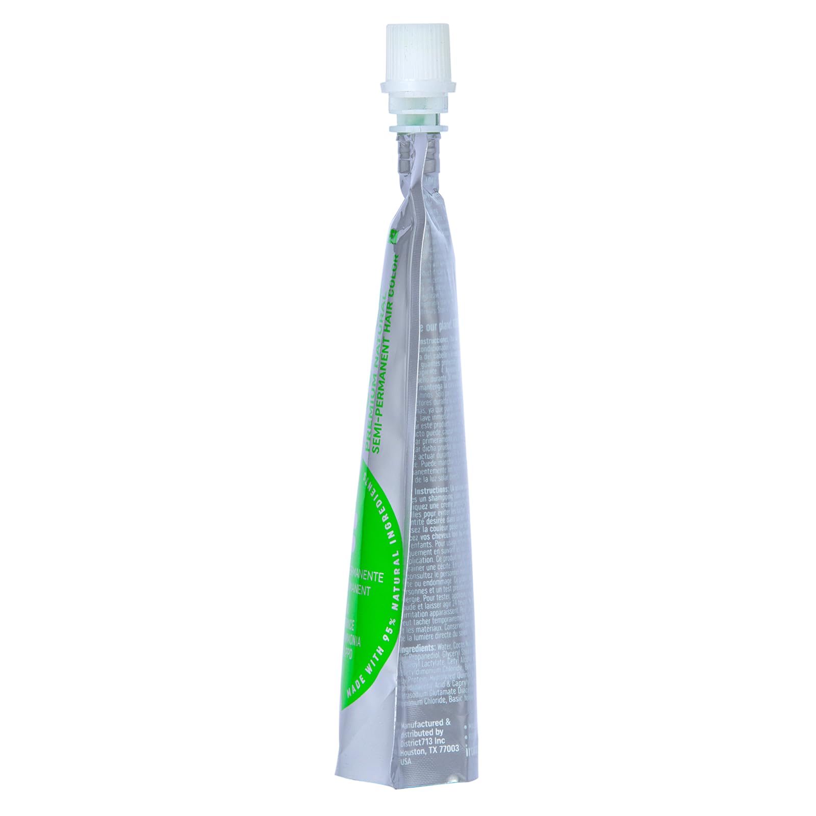 IROIRO cream-based dye shows gentle application with hydrating coconut oil.