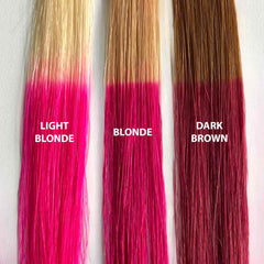 IROIRO neon pink final look features a glossy finish