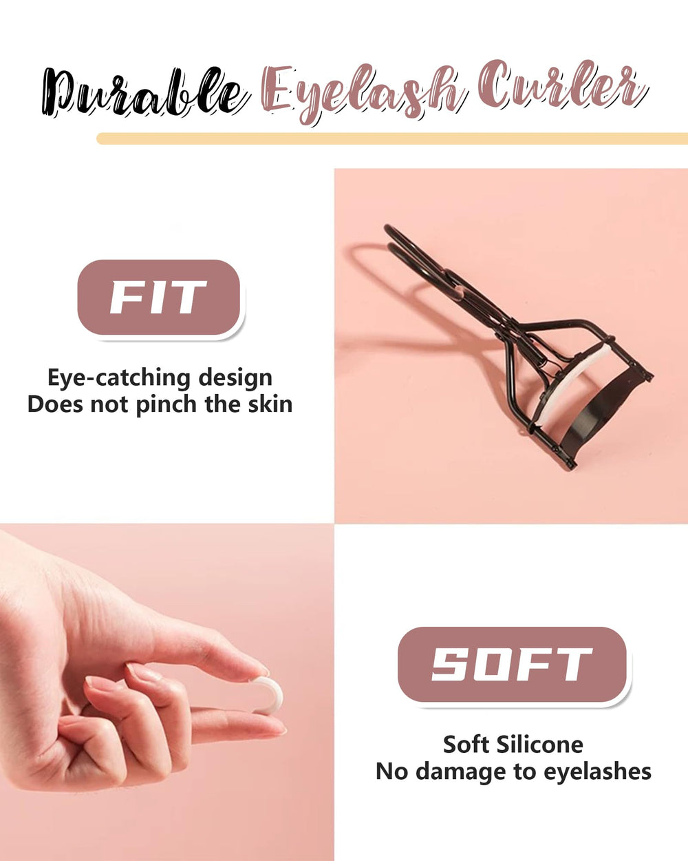 Iron Wand Mascara waterproof finish for all-day wear even in humidity.
