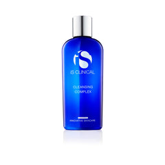 iS CLINICAL Cleansing Complex bottle pour gently cleanses pores for a clean look
