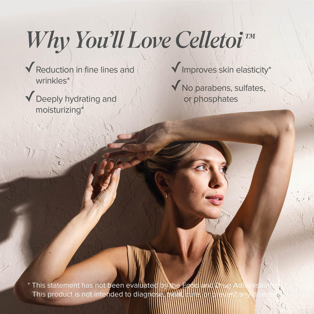 Isagenix Celletoi Leaping Bunny certification confirms cruelty-free skincare.