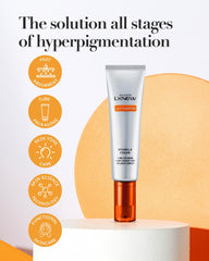 LXNEW Vitamin Cream melting texture on skin for quick hydration