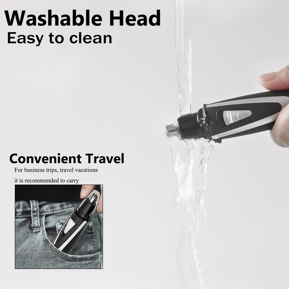 ISCSTO battery-operated trimmer with removable head.