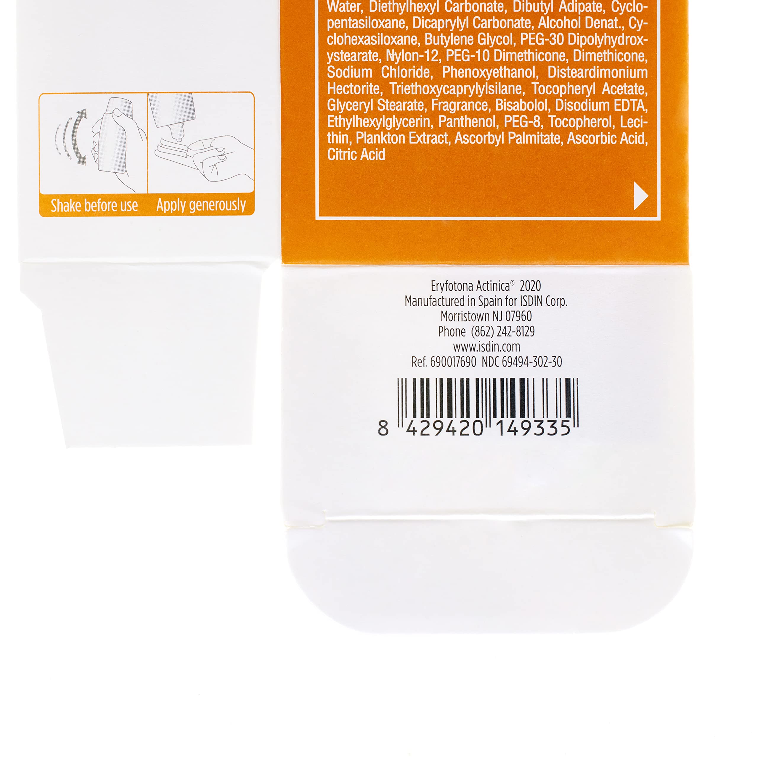 ISDIN Eryfotona Actinica no white cast on skin for natural look
