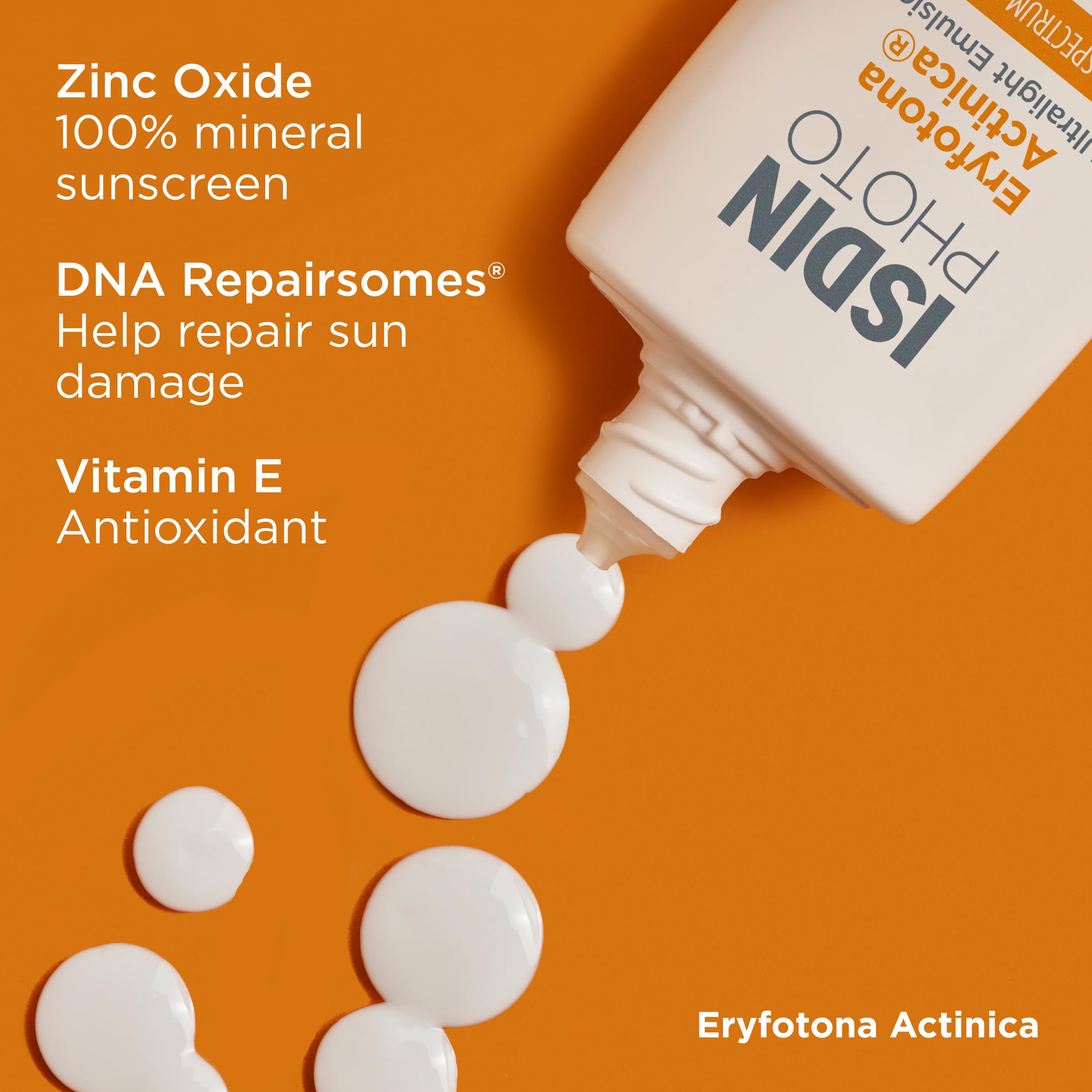 ISDIN Eryfotona Actinica travel size, convenient for trips and weekends.