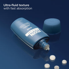 ISDIN Eryfotona Night application on skin for smooth nightly care.