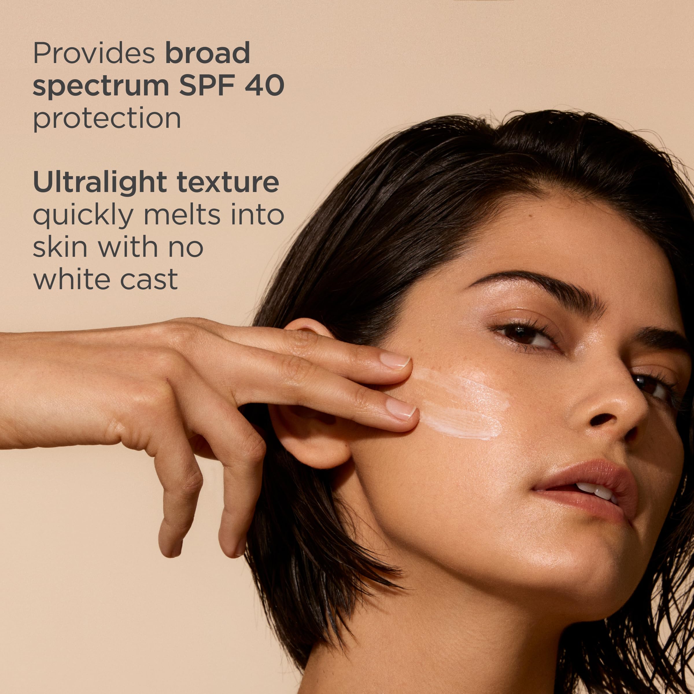 Creamy Fusion Water MAGIC texture spreading evenly with an invisible finish