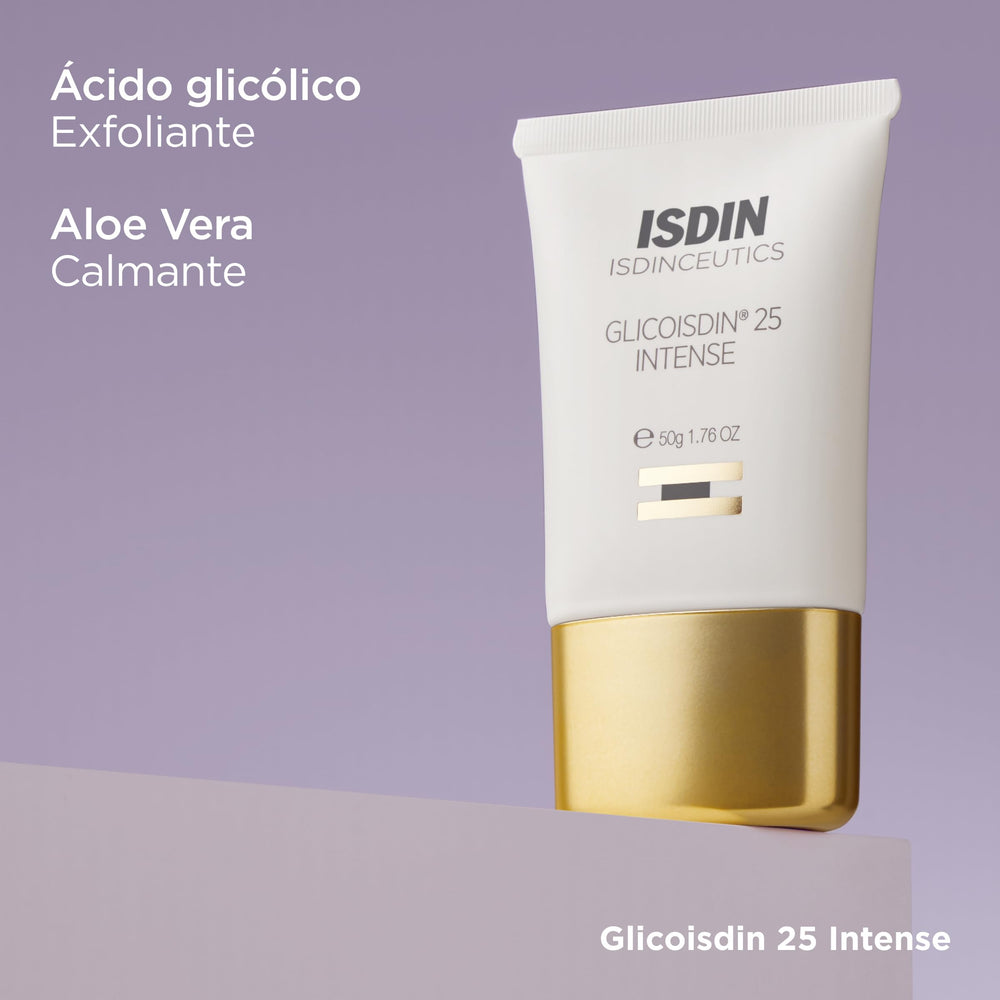 ISDIN Glicoisdin 25 Intense dermatologist-tested formula for safety.