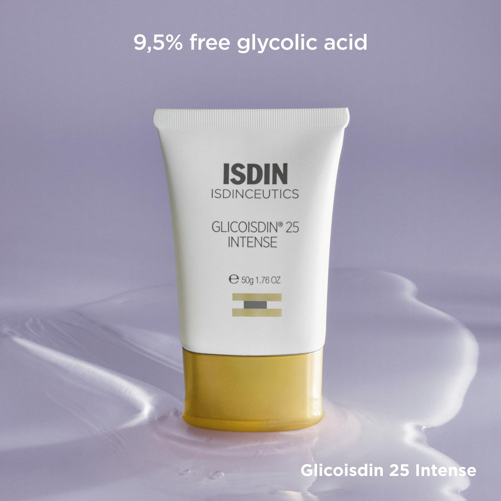 ISDIN Glicoisdin 25 Intense demonstrates even tone progression.