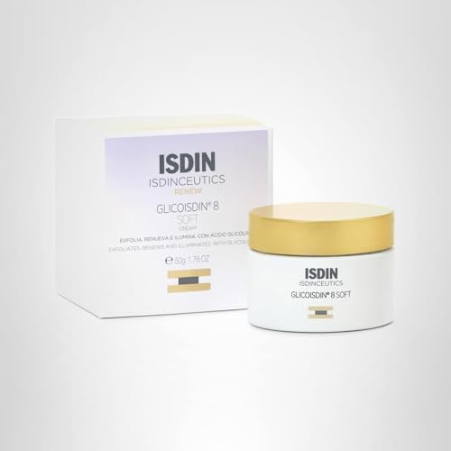 ISDIN Glicoisdin8 Soft night routine step with exfoliant cream