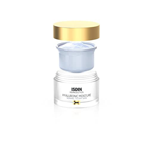 ISDIN Isdinceutics Eco-Refill application demonstrates smooth, lightweight moisture for normal to dry skin.