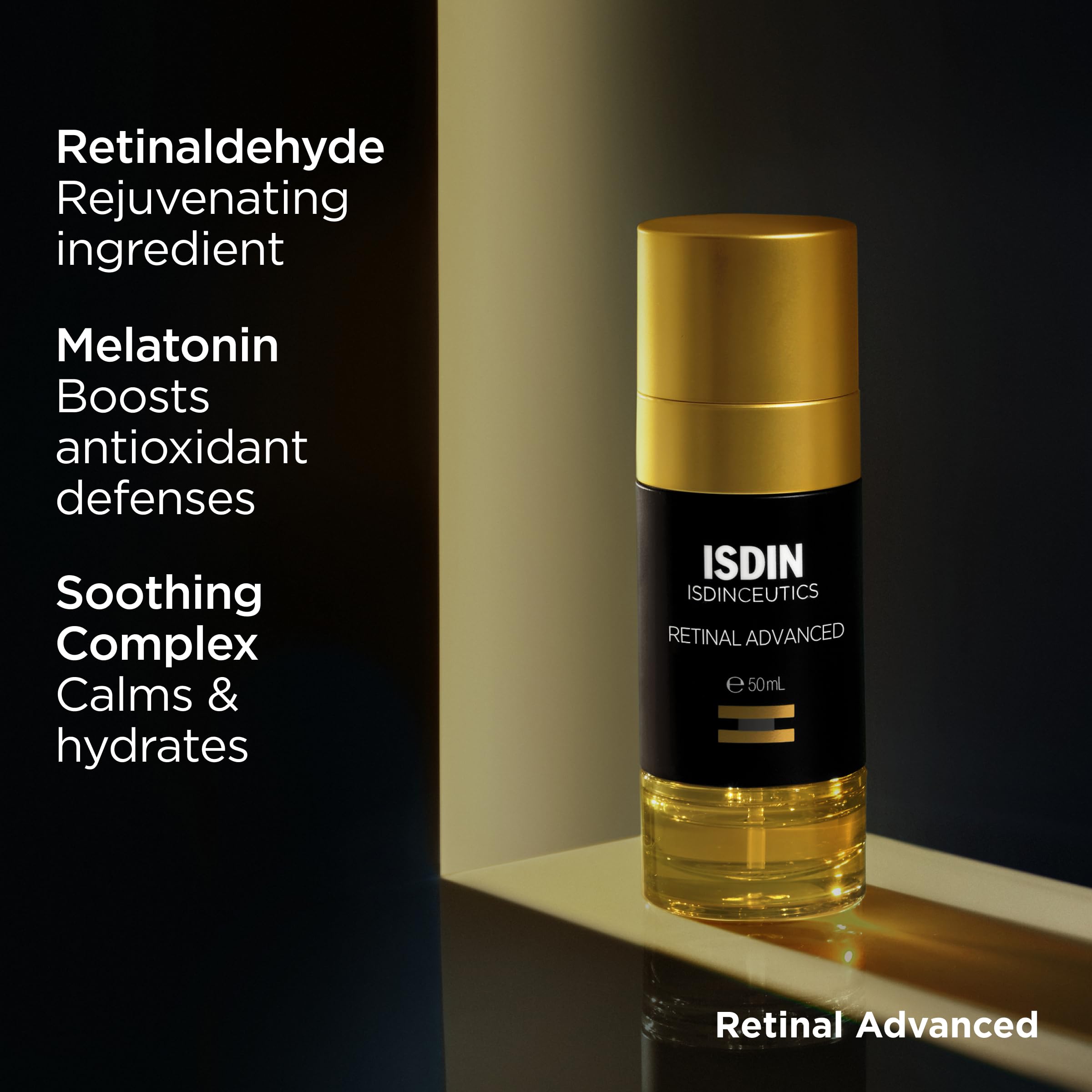 ISDIN Isdinceutics Retinal Advanced sleek packaging hints at premium skincare
