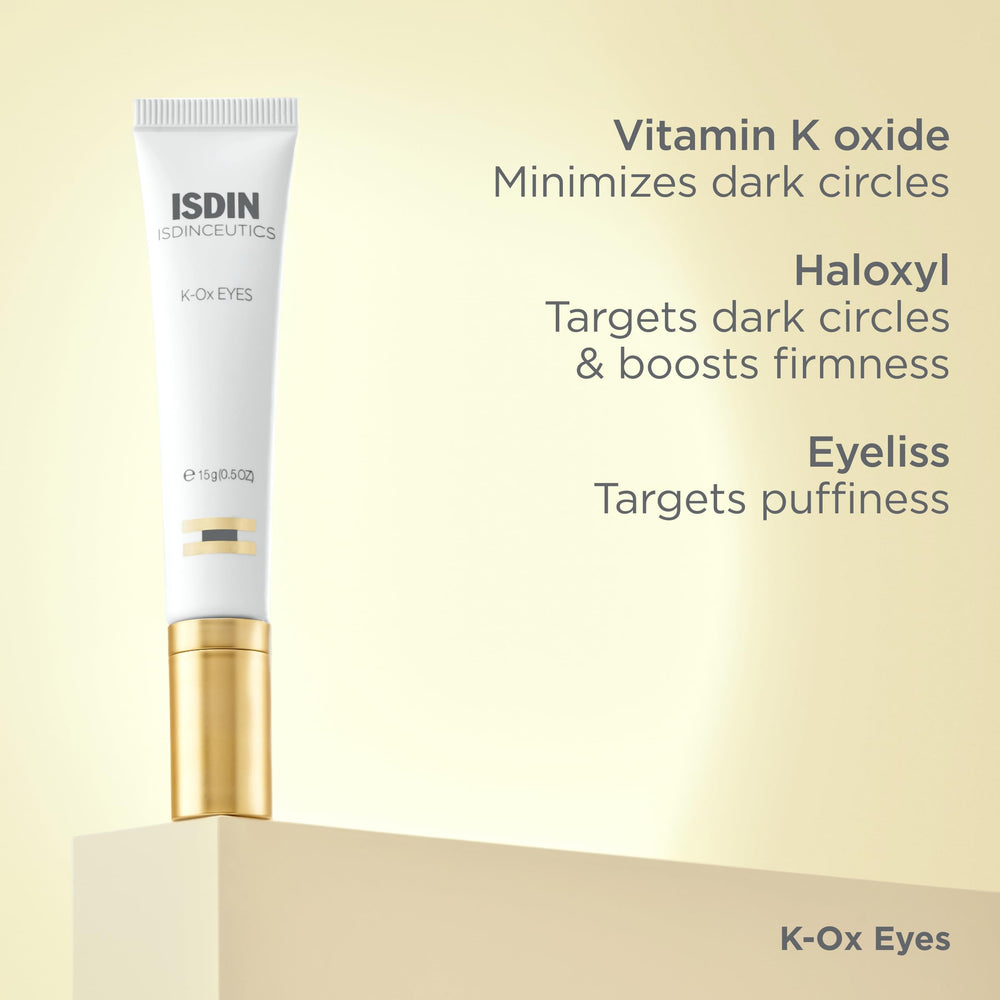 ISDIN Isdinceutics K-Ox Eyes Eyeliss-related firmness and elasticity support.