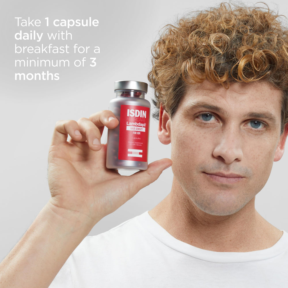 ISDIN Lambdapil bottle supports easy daily use.