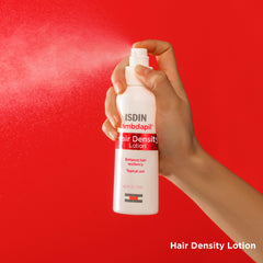 ISDIN Lambdapil Hair Lotion pump-dispense design enables easy daily application