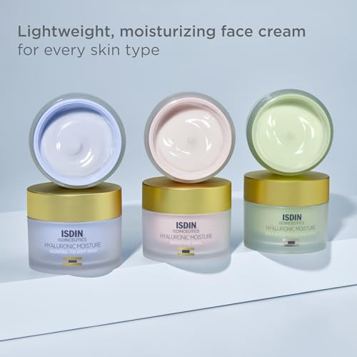 ISDIN Isdinceutics Hyaluronic Moisture evening routine application.