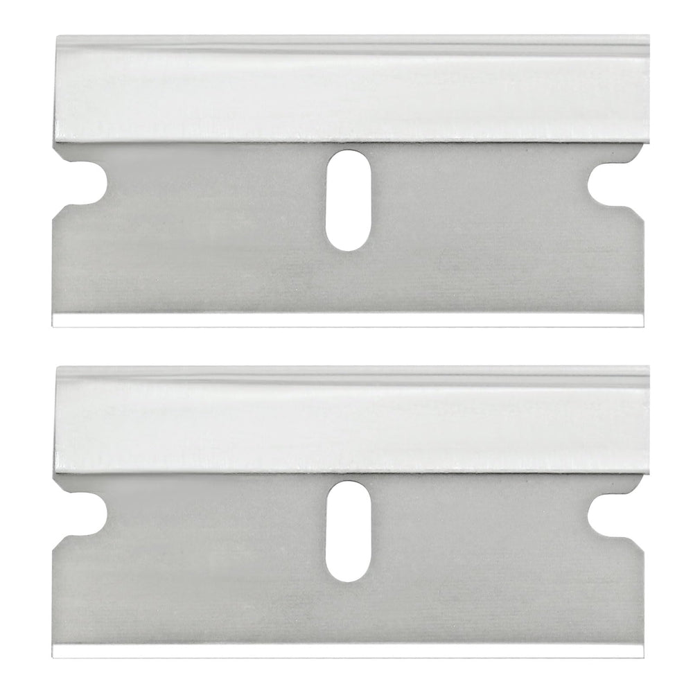 ISDVBUY razor blade close-up shows razor sharp edge for precise cuts