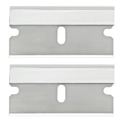 ISDVBUY razor blade close-up shows razor sharp edge for precise cuts