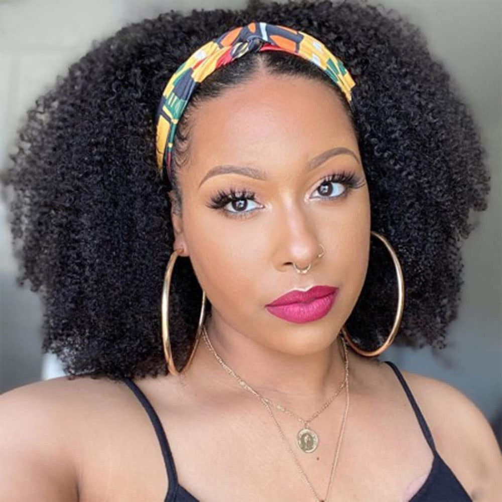 ISEE Afro curly wig ready for restyling and curling