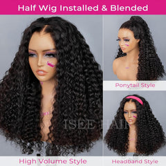 ISEE flip-over quick weave for versatile on-the-go looks