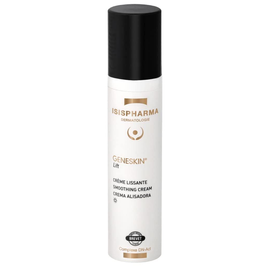 IsisPharma Geneskin Lift smoothing cream application for daily moisturization