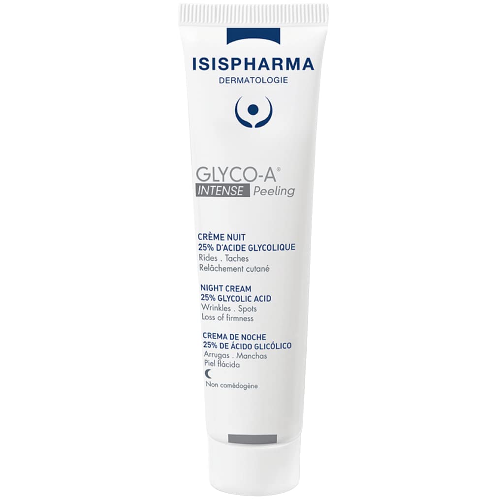 IsisPharma Glyco-A Intense Peeling bottle for at-home exfoliation and smoother skin.