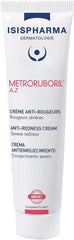 IsisPharma Metroruboril A.Z anti-redness cream 30ml tube reduces redness and nourishes skin.