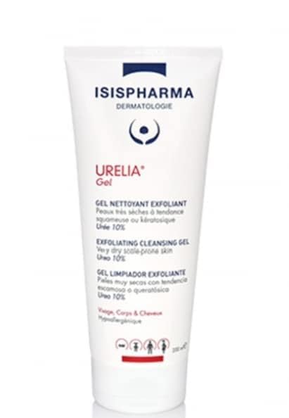 IsisPharma Urelia Gel lather action for a soft cleanse.