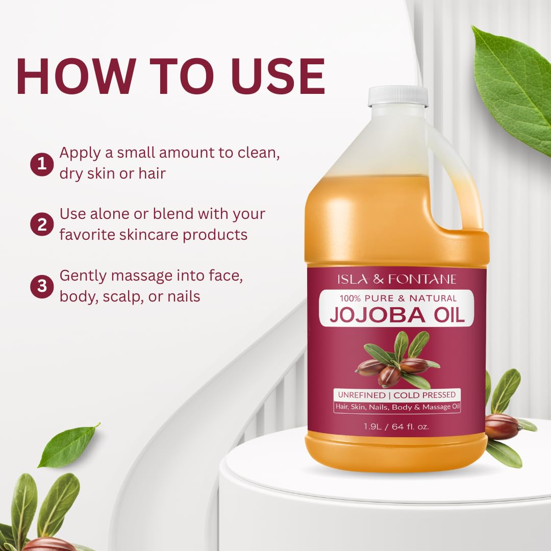 ISLA & FONTANE Jojoba Oil in DIY blends highlights carrier oil versatility.