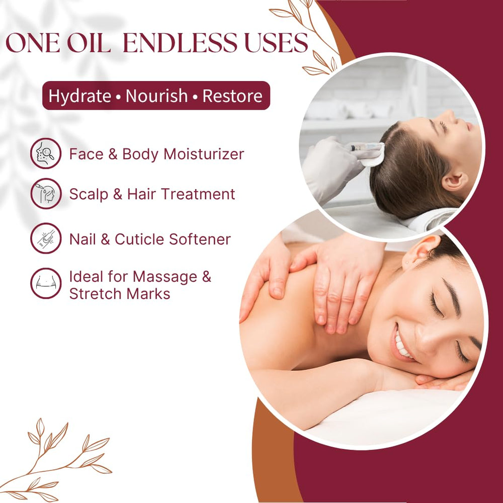 ISLA & FONTANE Jojoba Oil for nails shows cuticle nourishment.