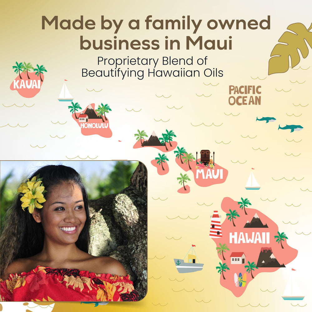 Island Essence Maui-made packaging reflects handcrafted quality