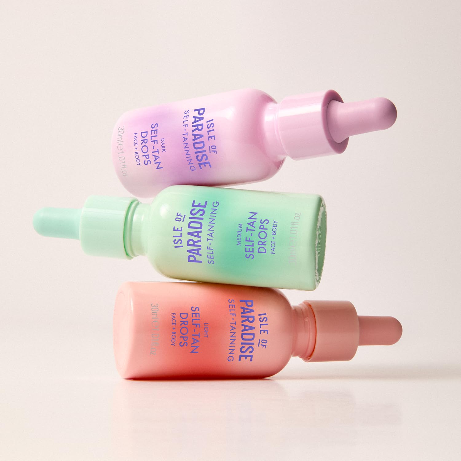 Isle of Paradise works for darker skin tones with deeper shade.