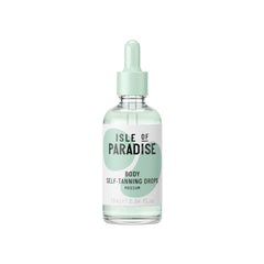 Isle of Paradise self tanning drops bottle pour for quick, controlled tanning