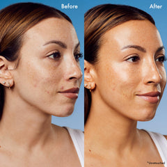 Isle of Paradise drops applied to the body for natural color