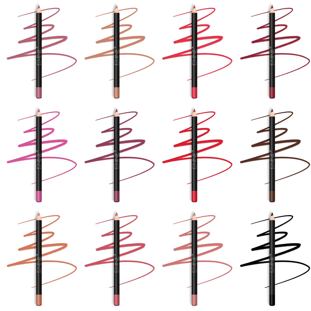 IS'MINE creamy long-wearing lip liner in close-up for smooth lip definition