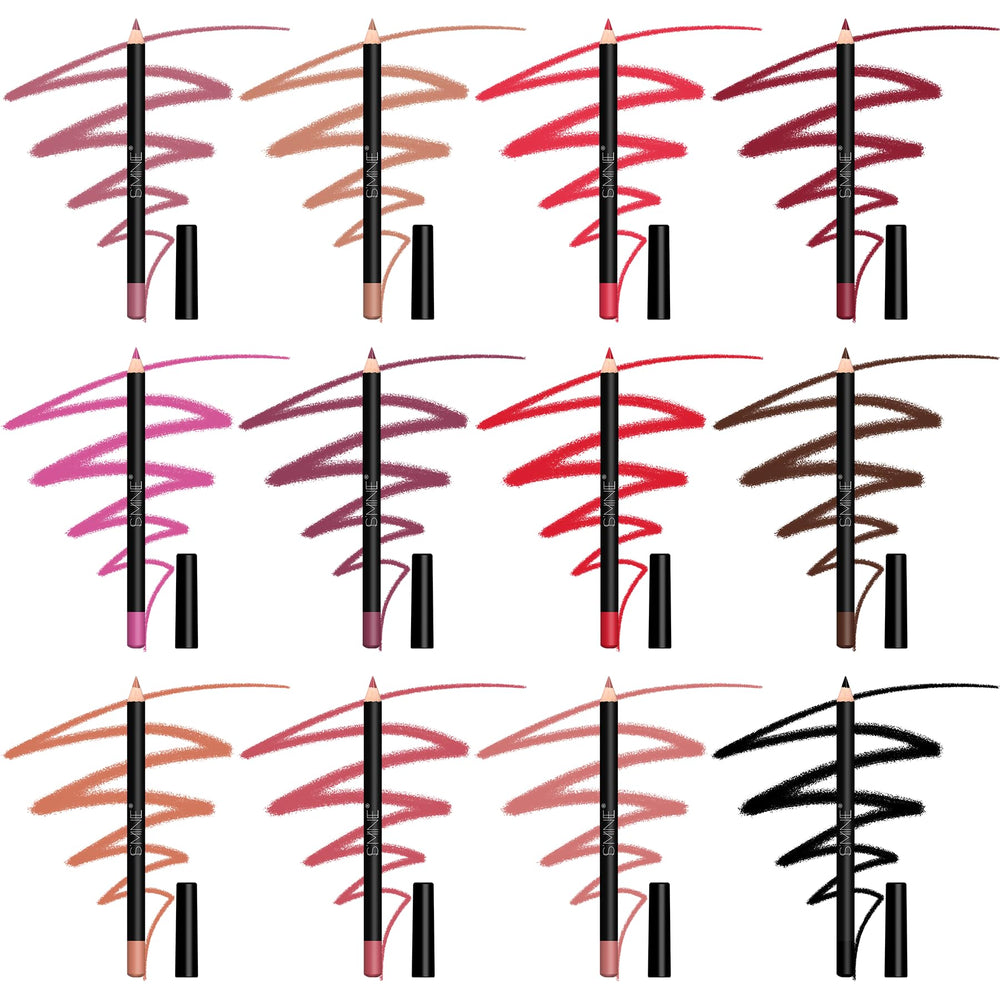 IS'MINE Matte Lip Liner Set dual-use pencils suitable as eyeliner