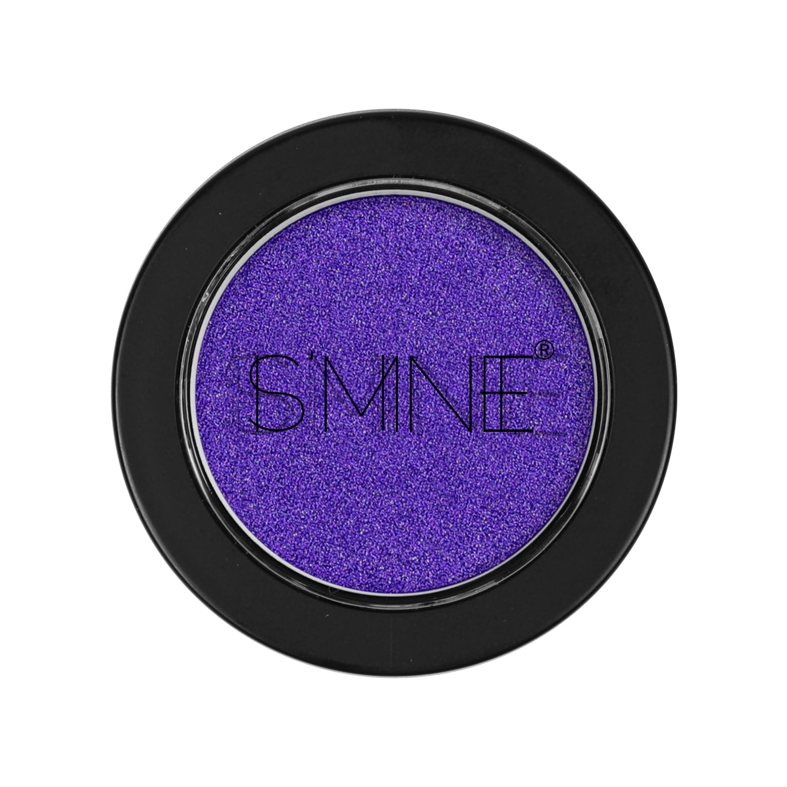 IS'MINE purple shimmer eyeshadow palette pressed powders deliver smooth crease-free application.