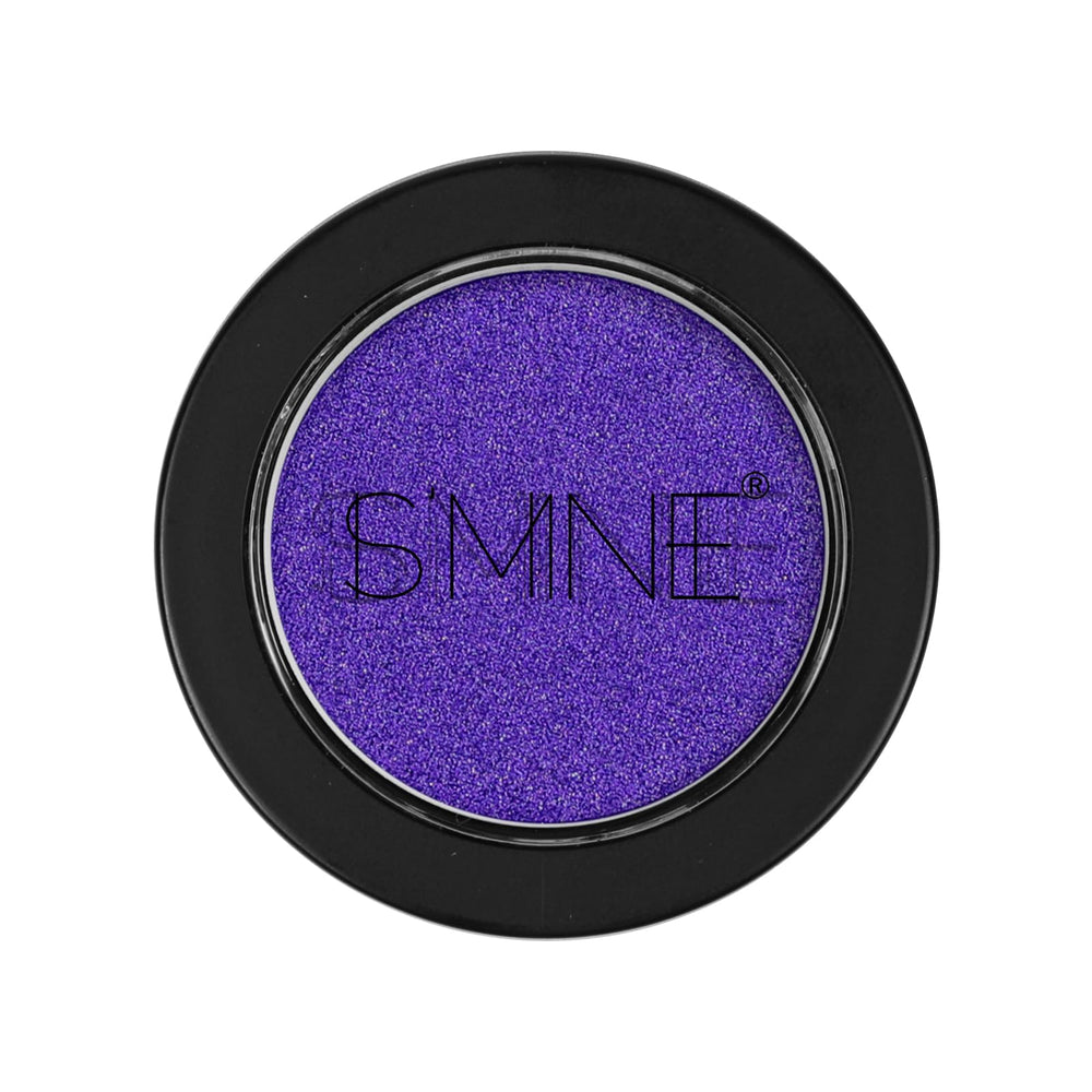 IS'MINE purple shimmer eyeshadow palette pressed powders deliver smooth crease-free application.