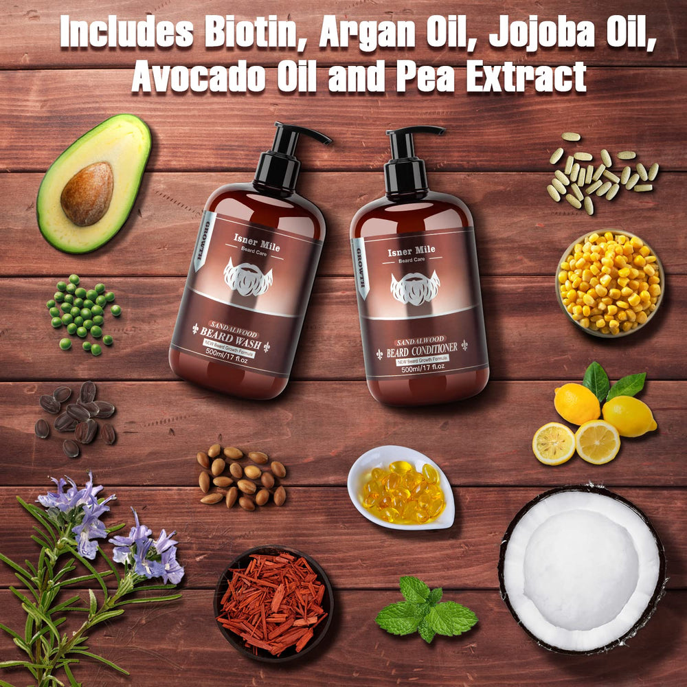 ISNER MILE biotin-argan-jojoba oils visual highlighting nourishing oils for a healthy routine.
